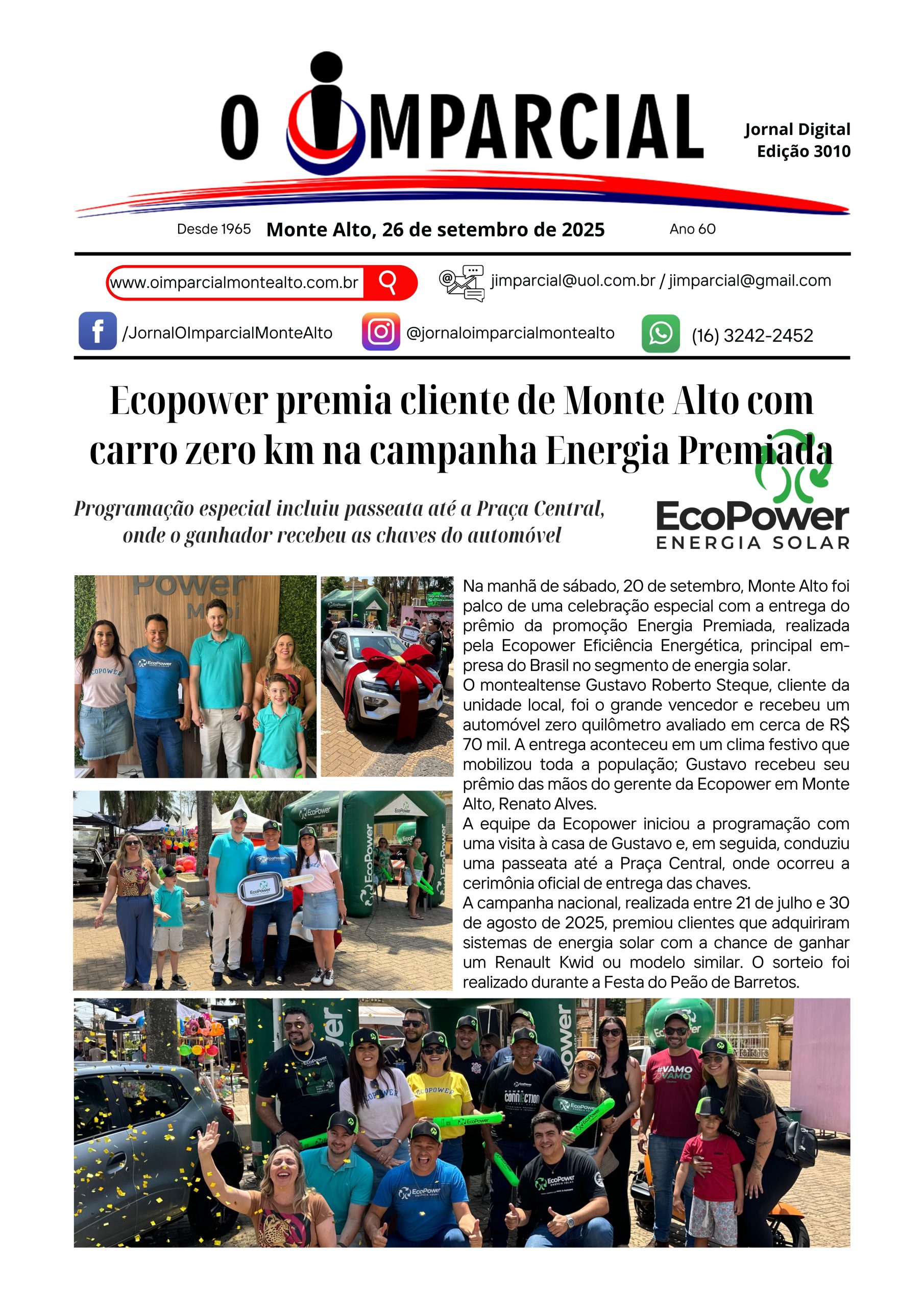 Edição 3010 – Jornal O Imparcial