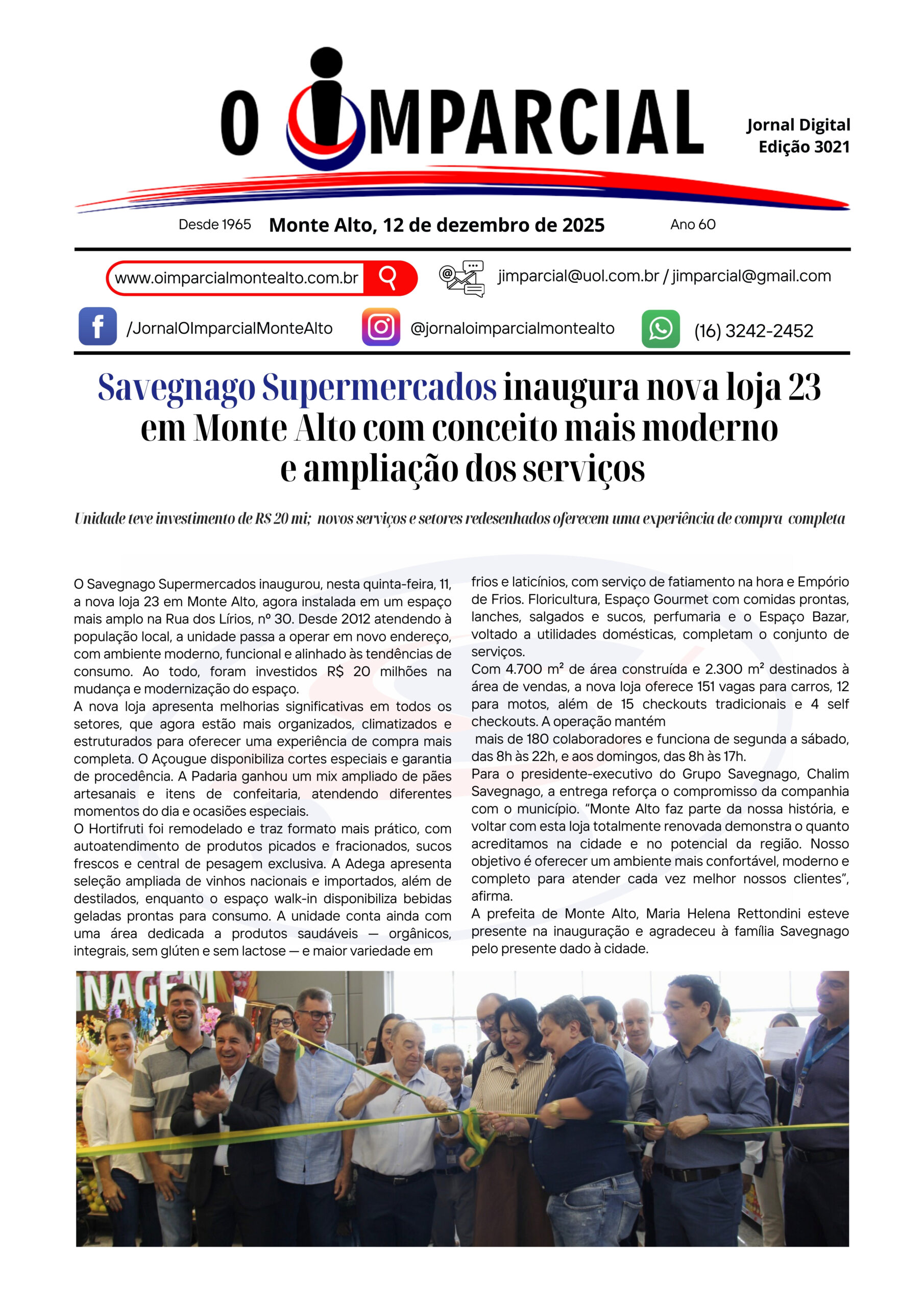 Edição 3021 – Jornal O Imparcial